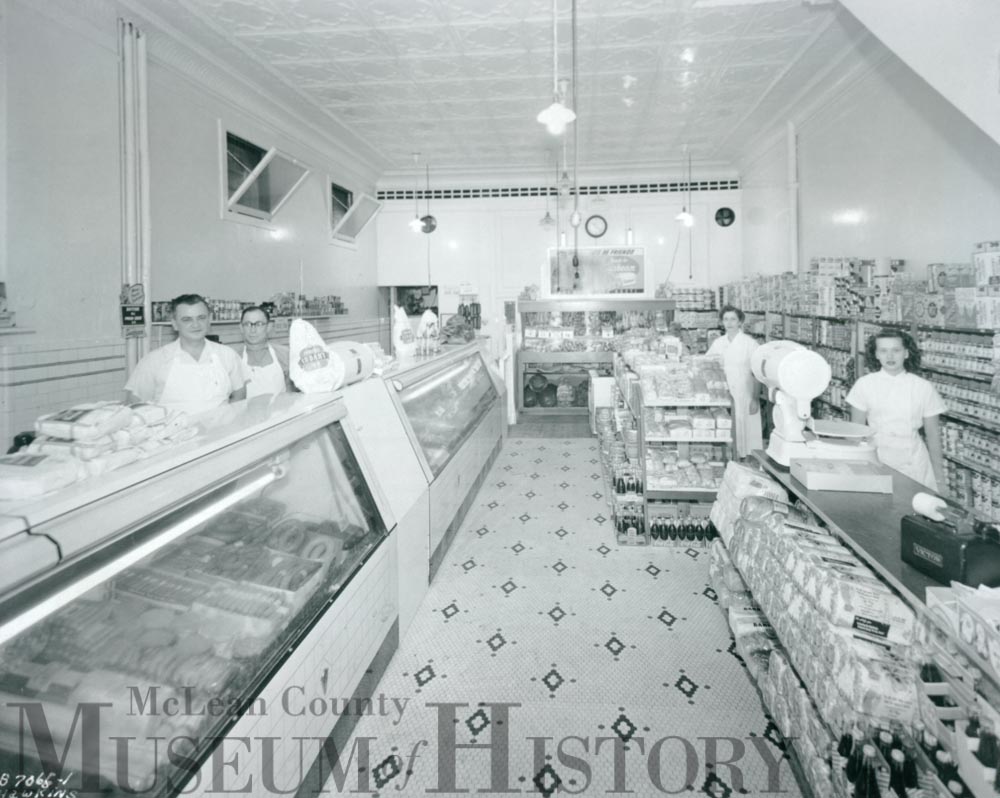 Meat market, undated.