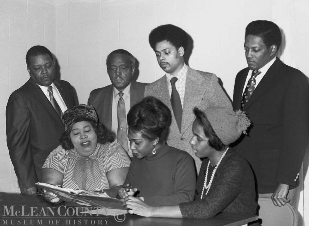 McLean County Museum of History Minority Voters Coalition 1972