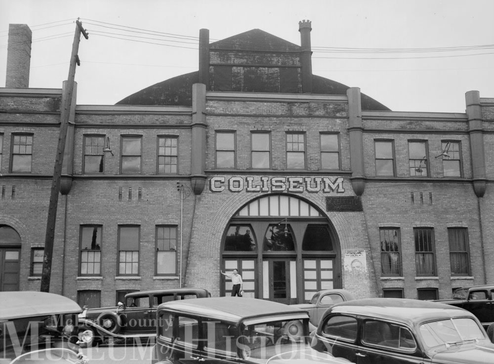 Coliseum in Bloomington, 1938.