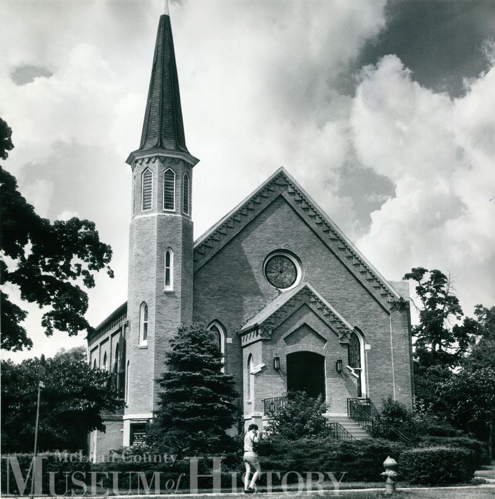First Baptist Church in Normal, 1972.