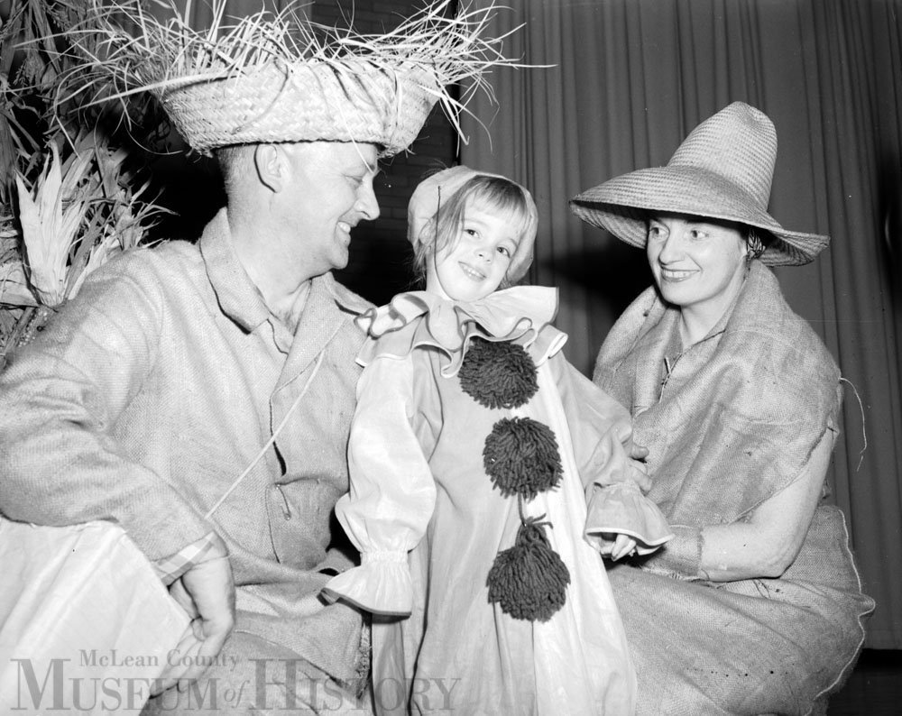 Halloween costumes, 1957.