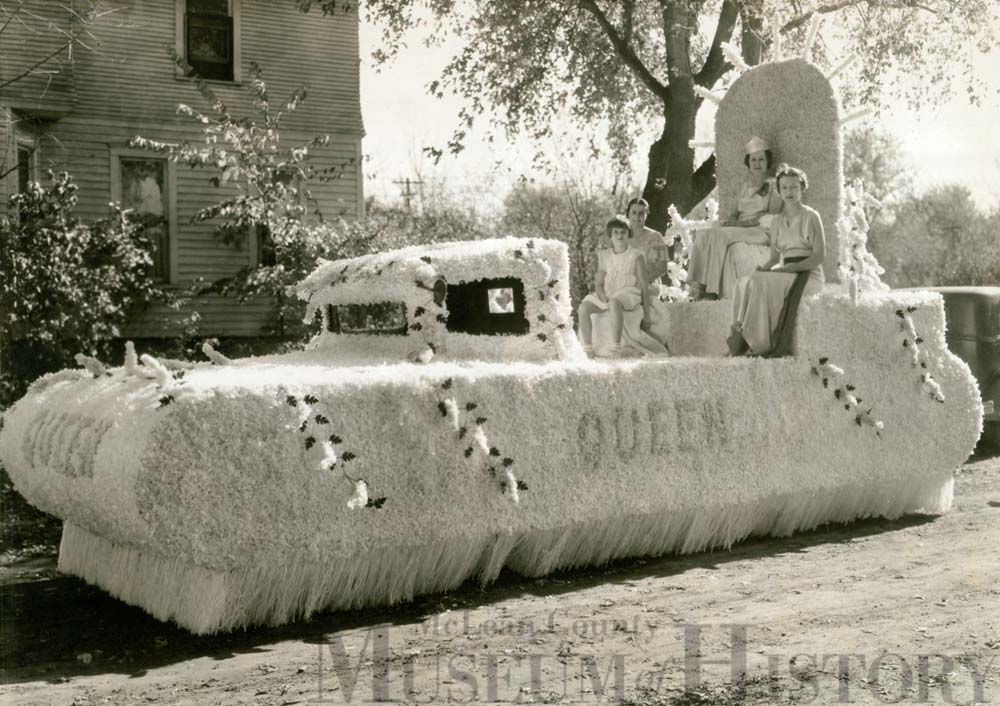 LeRoy Centennial parade float, 1935.
