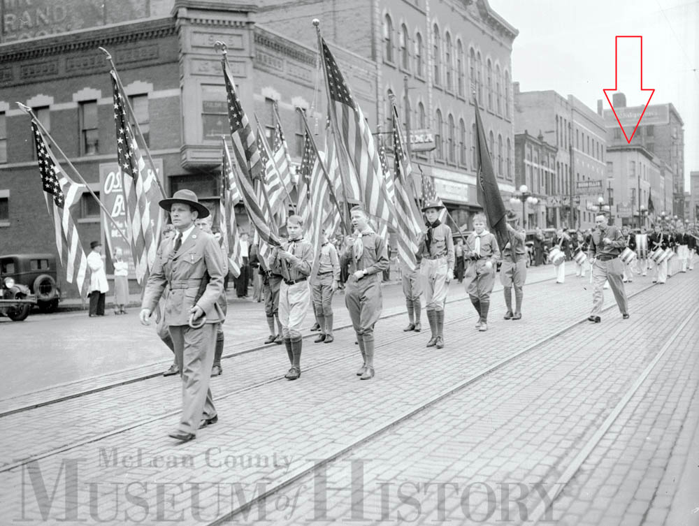 Memorial Day parade, 1935.