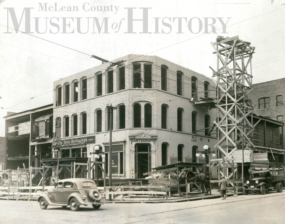 Pantahgraph building expansion, 1935.