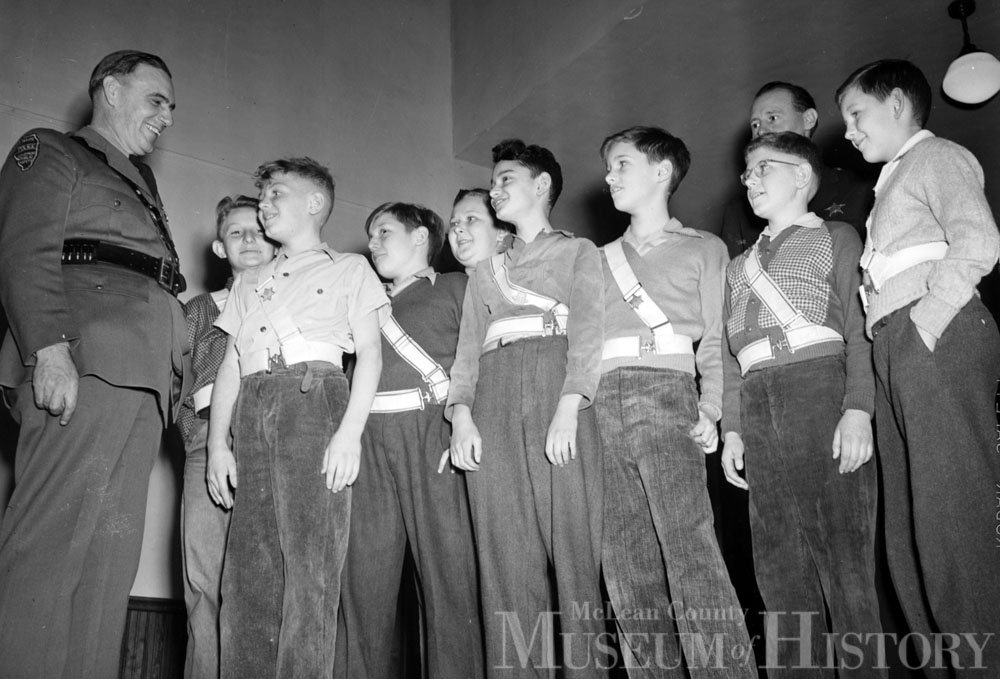 Franklin School patrol boys, 1946.