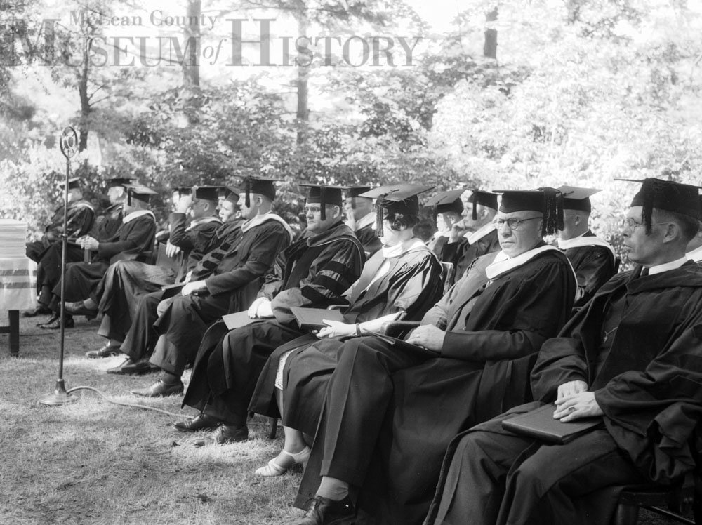 ISU Graduation ceremonies, 1936.