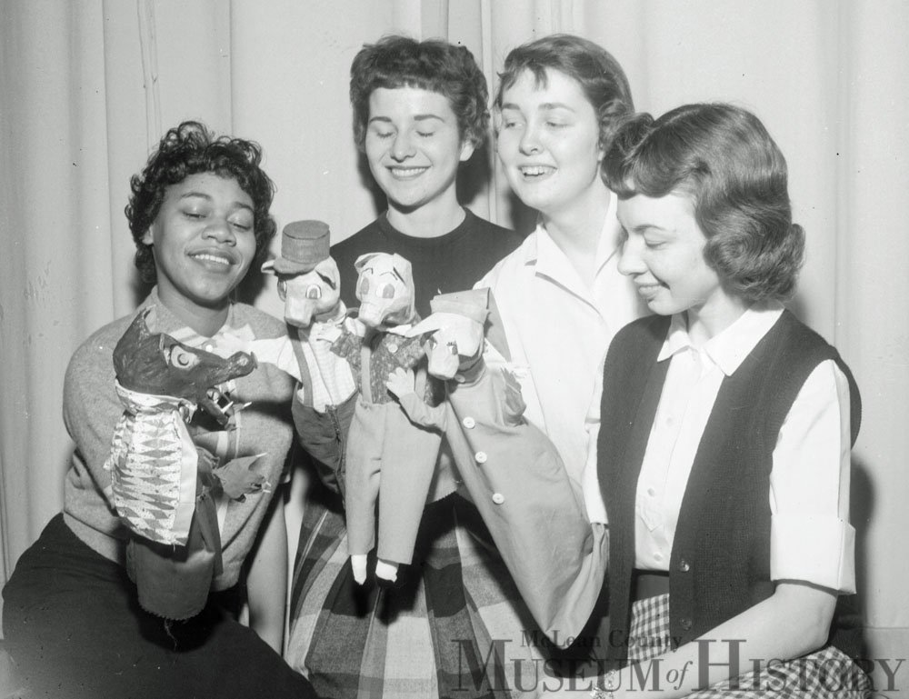 ISU puppet show, 1960.